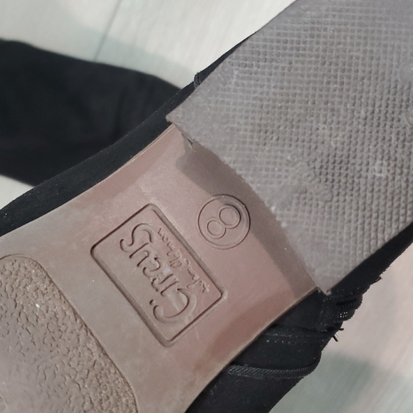 Circus by Sam Edelman Womens Suede Ankle Heels Booties shoes sz 8 - Picture 10 of 12